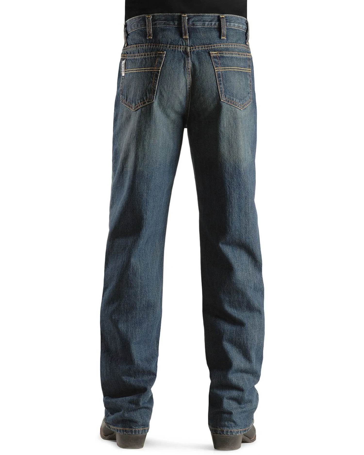 Cinch Jeans - White Label Relaxed Fit Denim Jeans Dark Stonewash 4 Cinch Jeans - White Label Relaxed Fit Denim Jeans Dark Stonewash - Image 2
