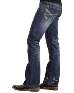 Stetson Rock Fit X Stitched Jeans 15 Stetson Rock Fit X Stitched Jeans -Boot Barn 010D64 L7 D1