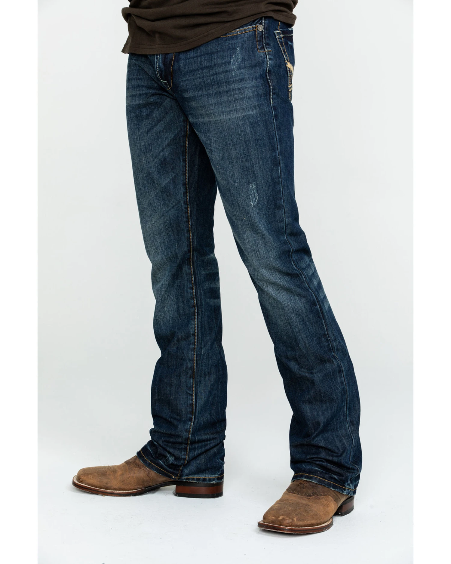 Stetson Rock Fit X Stitched Jeans 5 Stetson Rock Fit X Stitched Jeans - Image 3
