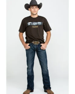 Stetson Rock Fit X Stitched Jeans 12 Stetson Rock Fit X Stitched Jeans -Boot Barn 010D64 L7 P6