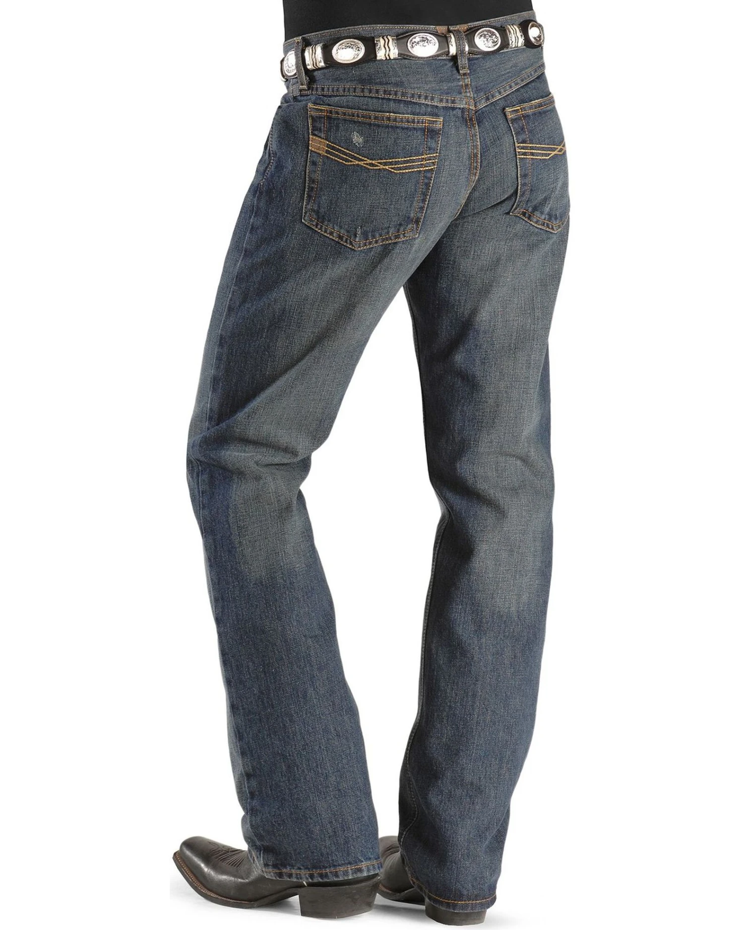 Ariat Men's M4 Tabac Relaxed Fit Denim Jeans - Big & Tall 5 Ariat Men's M4 Tabac Relaxed Fit Denim Jeans - Big & Tall - Image 3