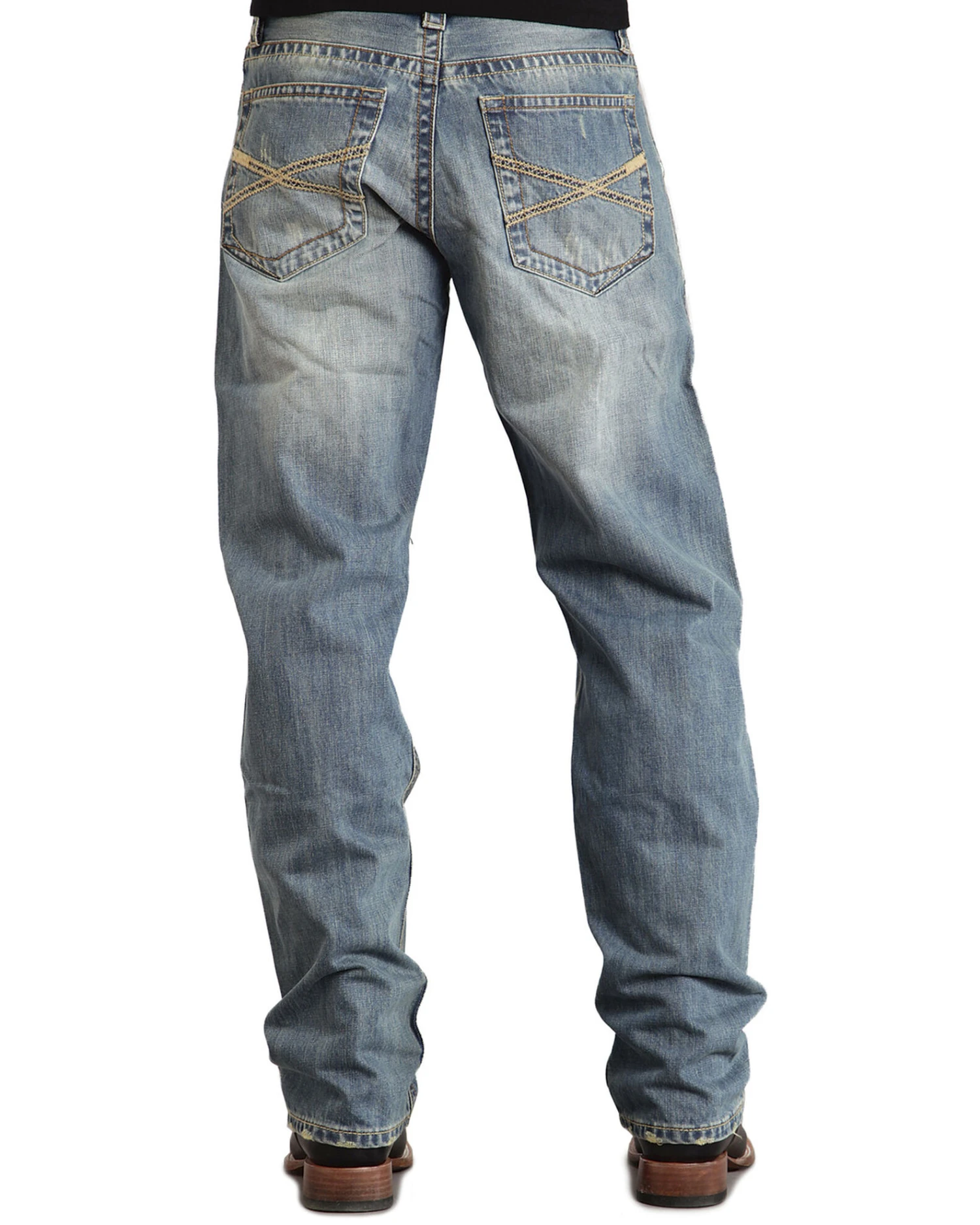 Stetson 1520 Fit Classic "X" Stitched Jeans - Big & Tall 3 Stetson 1520 Fit Classic "X" Stitched Jeans - Big & Tall