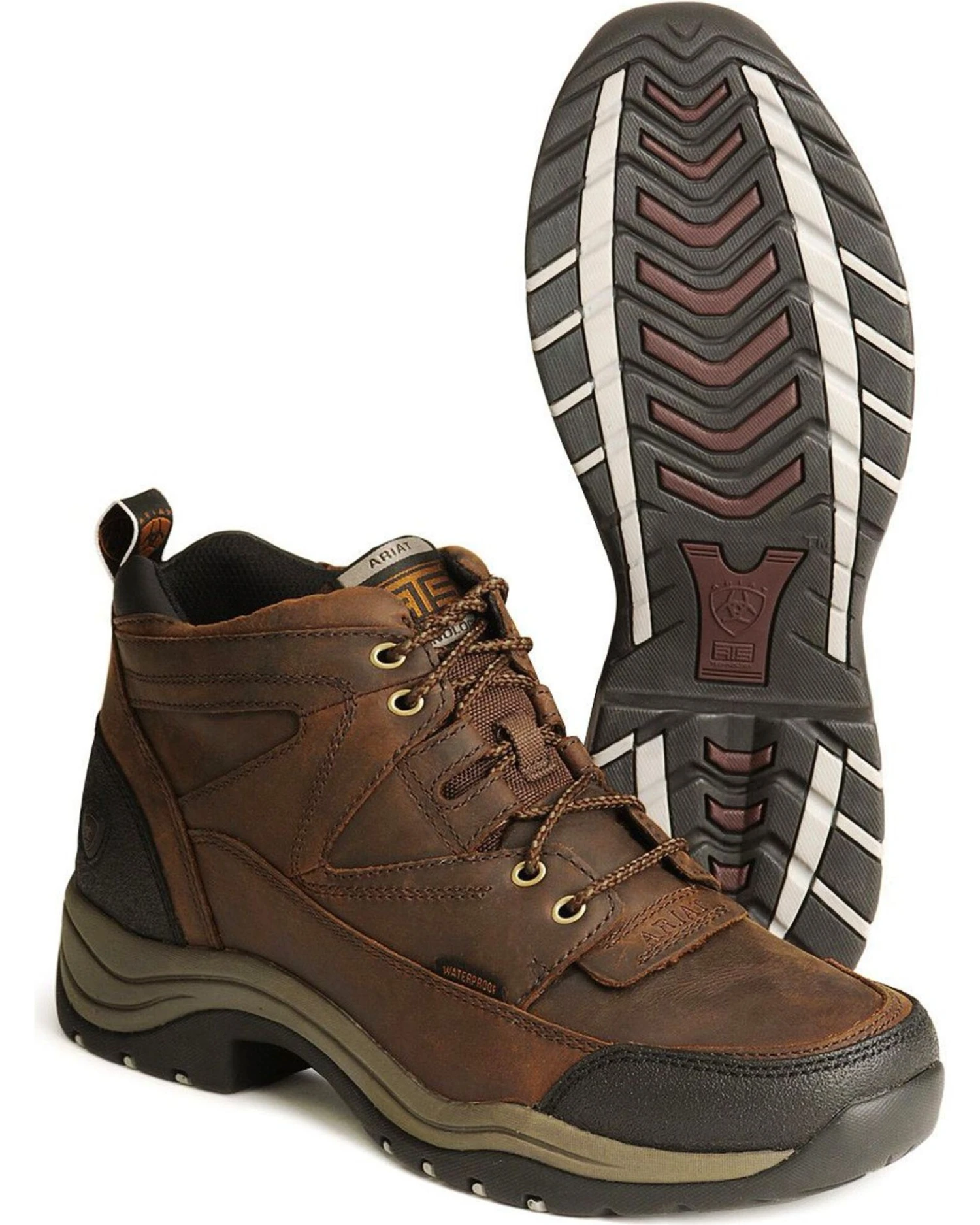 Ariat Men's Terrain H2O 5" Waterproof Work Boots - Round Toe 4 Ariat Men's Terrain H2O 5" Waterproof Work Boots - Round Toe - Image 2