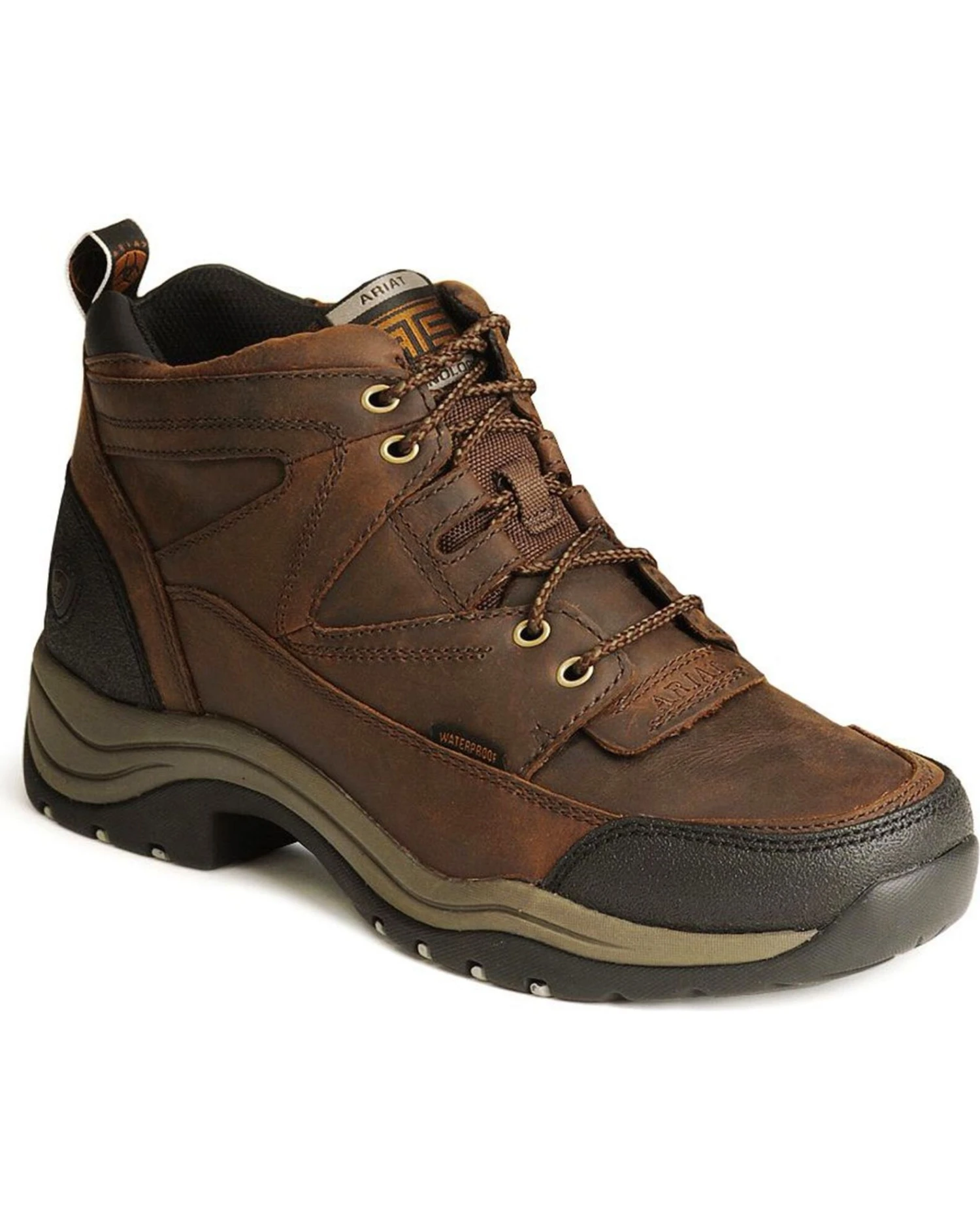 Ariat Men's Terrain H2O 5" Waterproof Work Boots - Round Toe 3 Ariat Men's Terrain H2O 5" Waterproof Work Boots - Round Toe