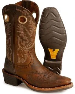 Ariat Men's Heritage Roughstock Western Performance Boots - Square Toe 13 Ariat Men's Heritage Roughstock Western Performance Boots - Square Toe -Boot Barn 030102 41 D1