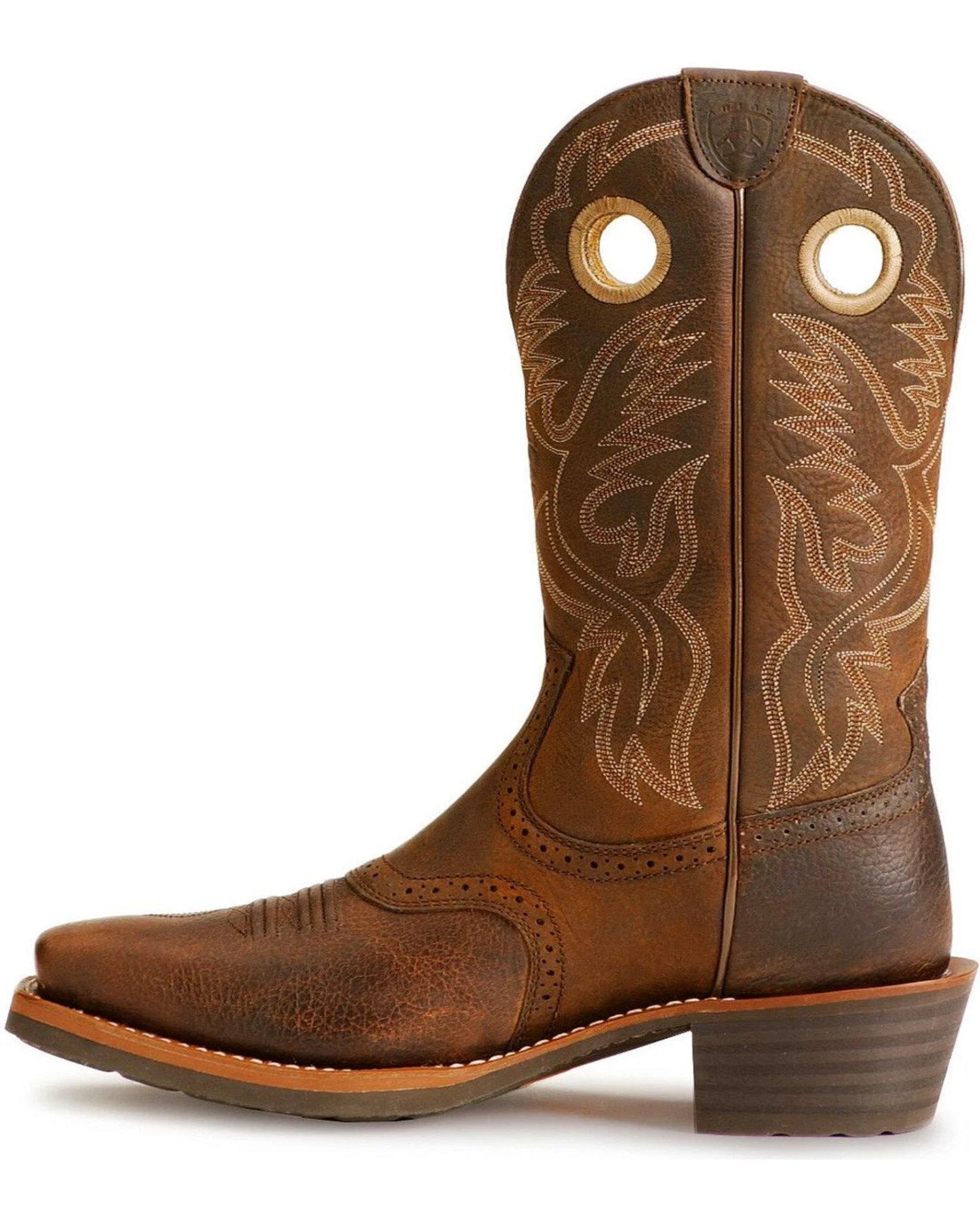 Ariat Men's Heritage Roughstock Western Performance Boots - Square Toe 7 Ariat Men's Heritage Roughstock Western Performance Boots - Square Toe - Image 5