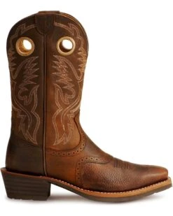 Ariat Men's Heritage Roughstock Western Performance Boots - Square Toe 14 Ariat Men's Heritage Roughstock Western Performance Boots - Square Toe -Boot Barn 030102 41 RT
