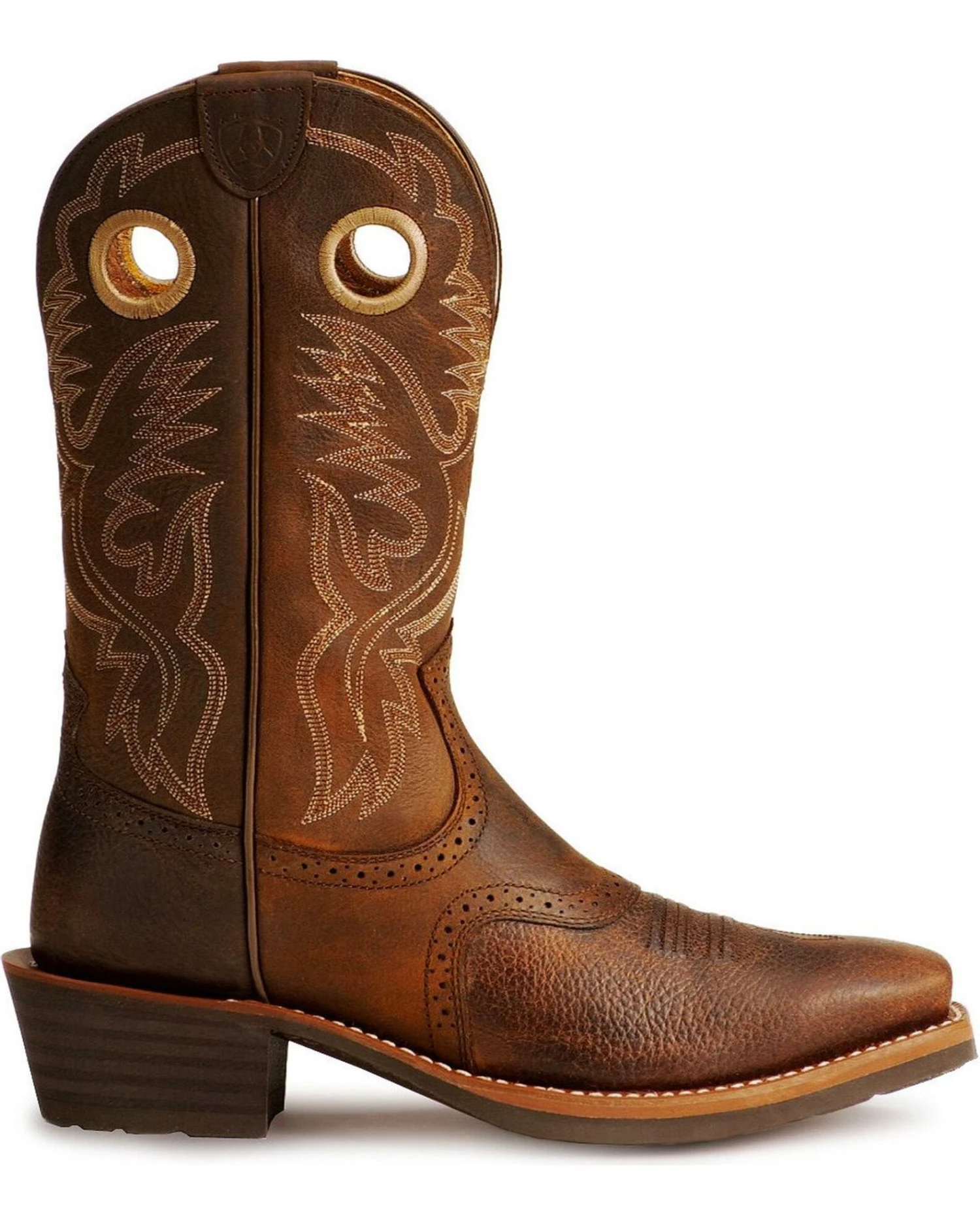 Ariat Men's Heritage Roughstock Western Performance Boots - Square Toe 6 Ariat Men's Heritage Roughstock Western Performance Boots - Square Toe - Image 4