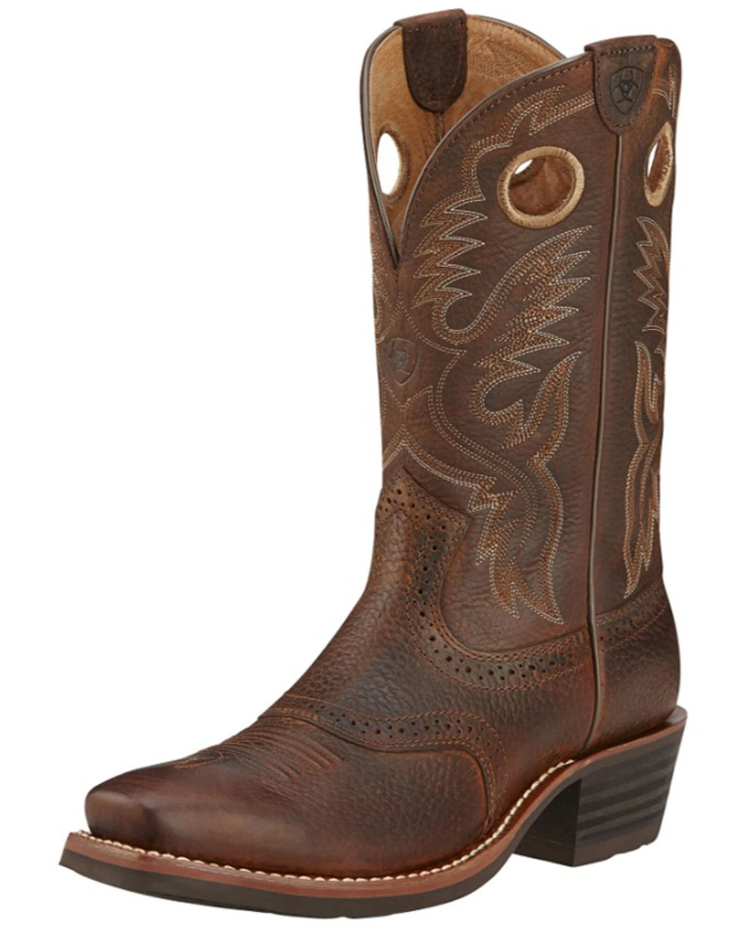 Ariat Men's Heritage Roughstock Western Performance Boots - Square Toe 4 Ariat Men's Heritage Roughstock Western Performance Boots - Square Toe - Image 2
