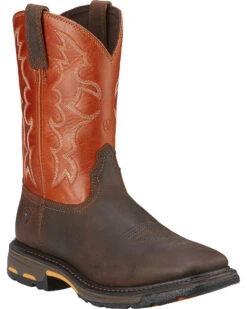 Ariat Men's Workhog Square Toe Work Boots