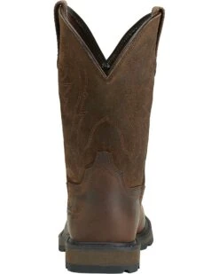 Ariat Men's Groundbreaker Pull On Work Boots - Steel Toe -Boot Barn 030733 41 D3