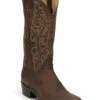 Justin Men's Leather Western Boots - Medium Toe 2 Justin Men's Leather Western Boots - Medium Toe -Boot Barn 036524 41 P1
