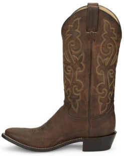 Justin Men's Leather Western Boots - Medium Toe 11 Justin Men's Leather Western Boots - Medium Toe -Boot Barn 036524 41 P3