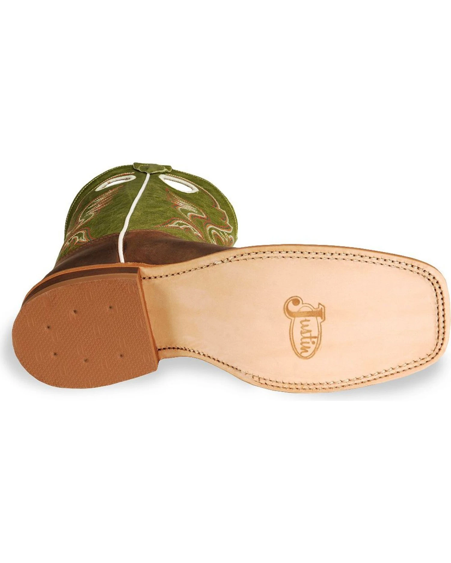 Justin Men's Bent Rail Collection Western Boots 7 Justin Men's Bent Rail Collection Western Boots - Image 5