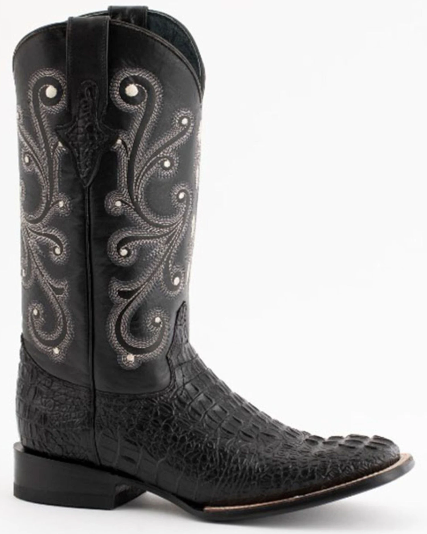 Ferrini Men's Caiman Crocodile Print Western Boots 3 Ferrini Men's Caiman Crocodile Print Western Boots