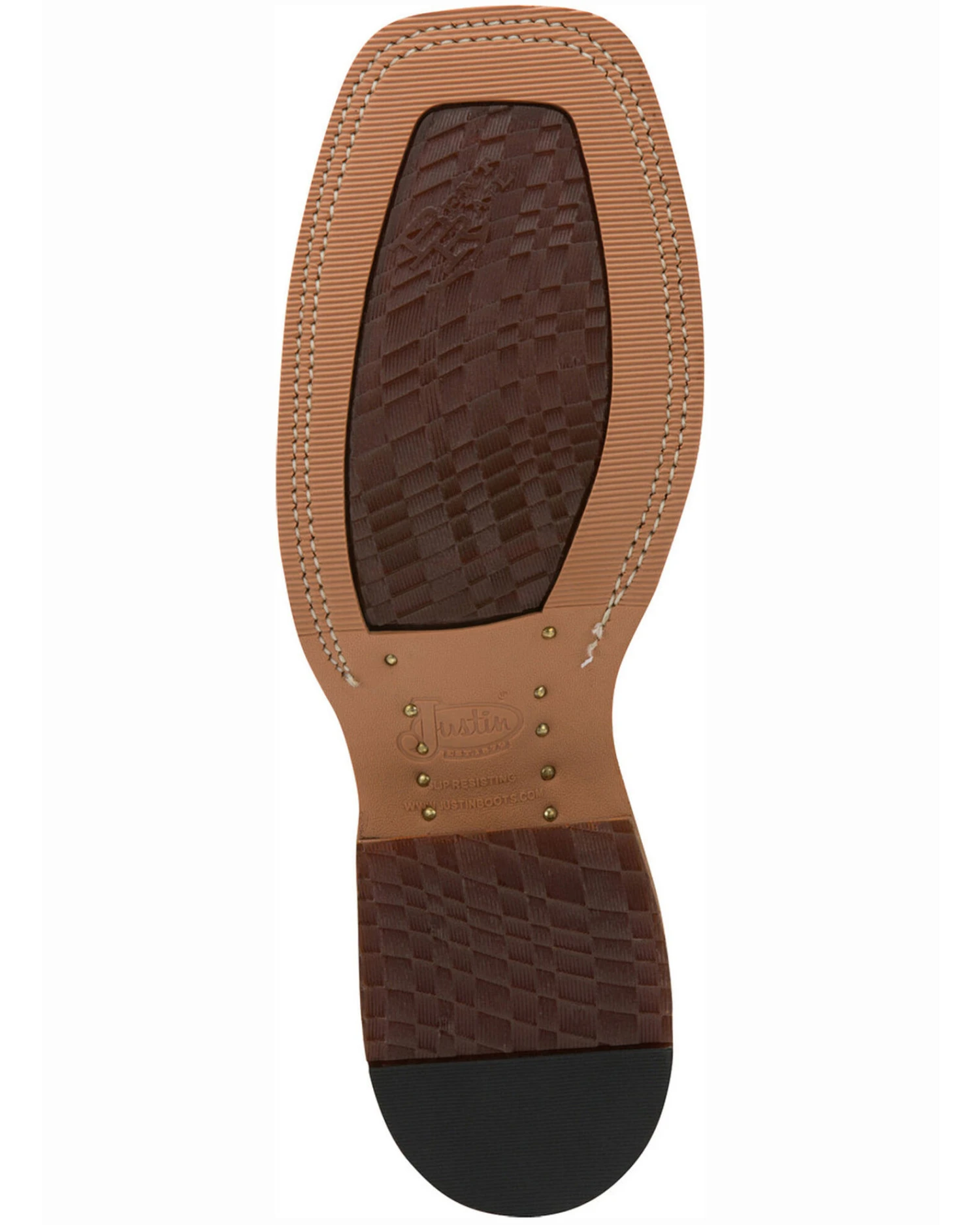 Justin Men's Caddo Bent Rail Western Boots - Broad Square Toe 9 Justin Men's Caddo Bent Rail Western Boots - Broad Square Toe - Image 7