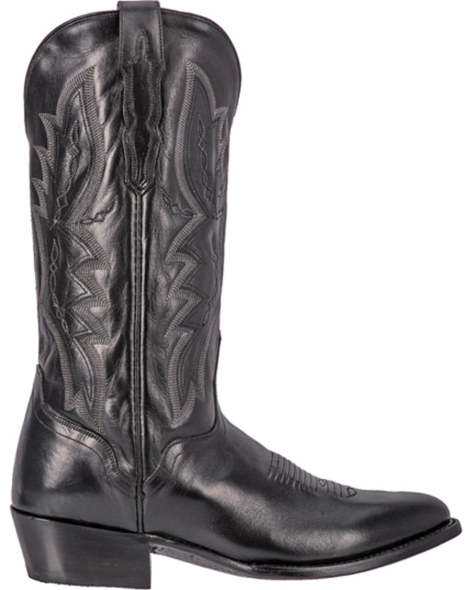 El Dorado Men's Round Toe Vanquished Calf Western Boots 4 El Dorado Men's Round Toe Vanquished Calf Western Boots - Image 2