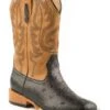 Roper Men's Ostrich Print Western Boots 2 Roper Men's Ostrich Print Western Boots -Boot Barn 038820 89 P1