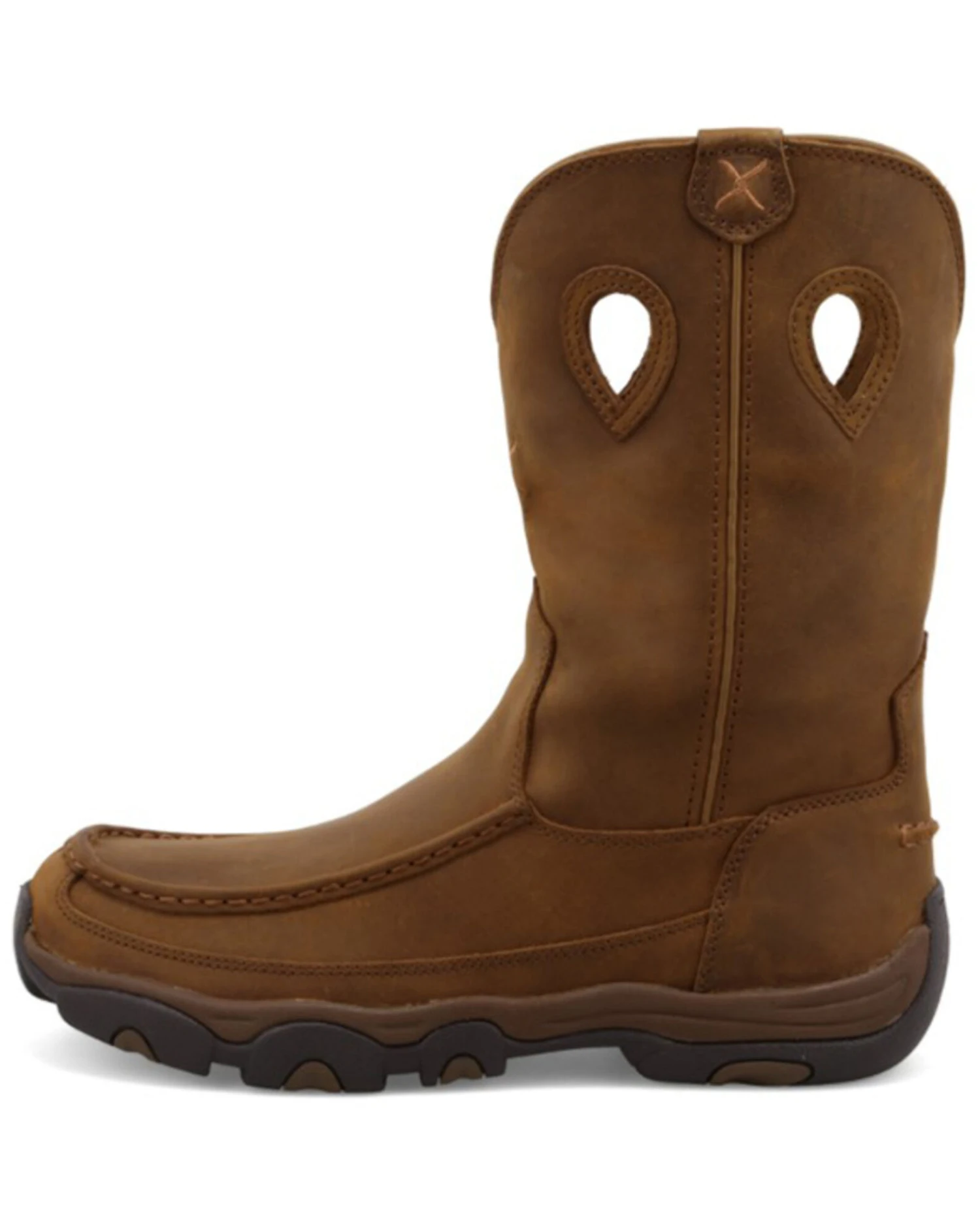 Twisted X Men's Distressed Saddle Hiker Boots 6 Twisted X Men's Distressed Saddle Hiker Boots - Image 4