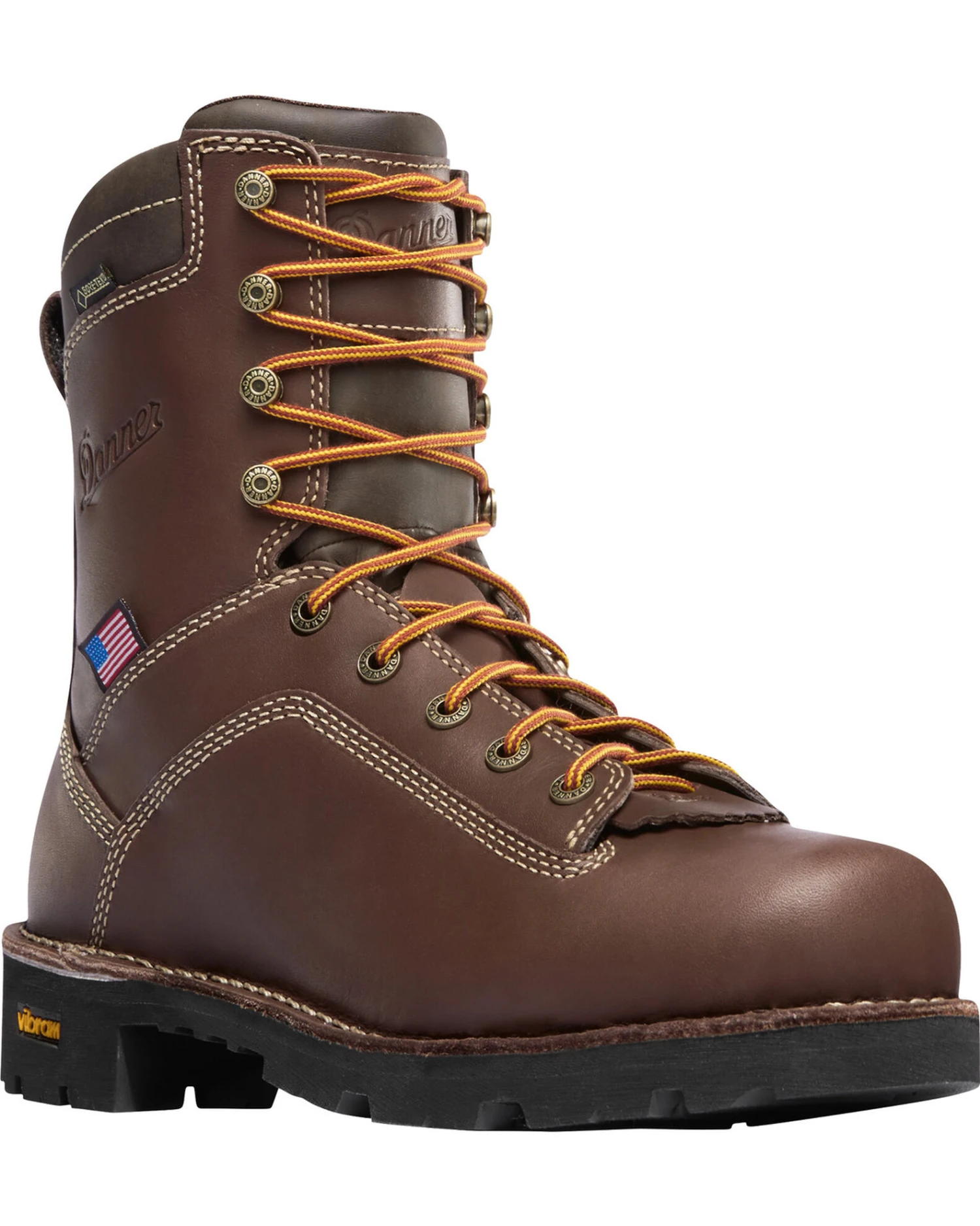 Danner Men's Quarry USA 8" Work Boots - Soft Round Toe 3 Danner Men's Quarry USA 8" Work Boots - Soft Round Toe