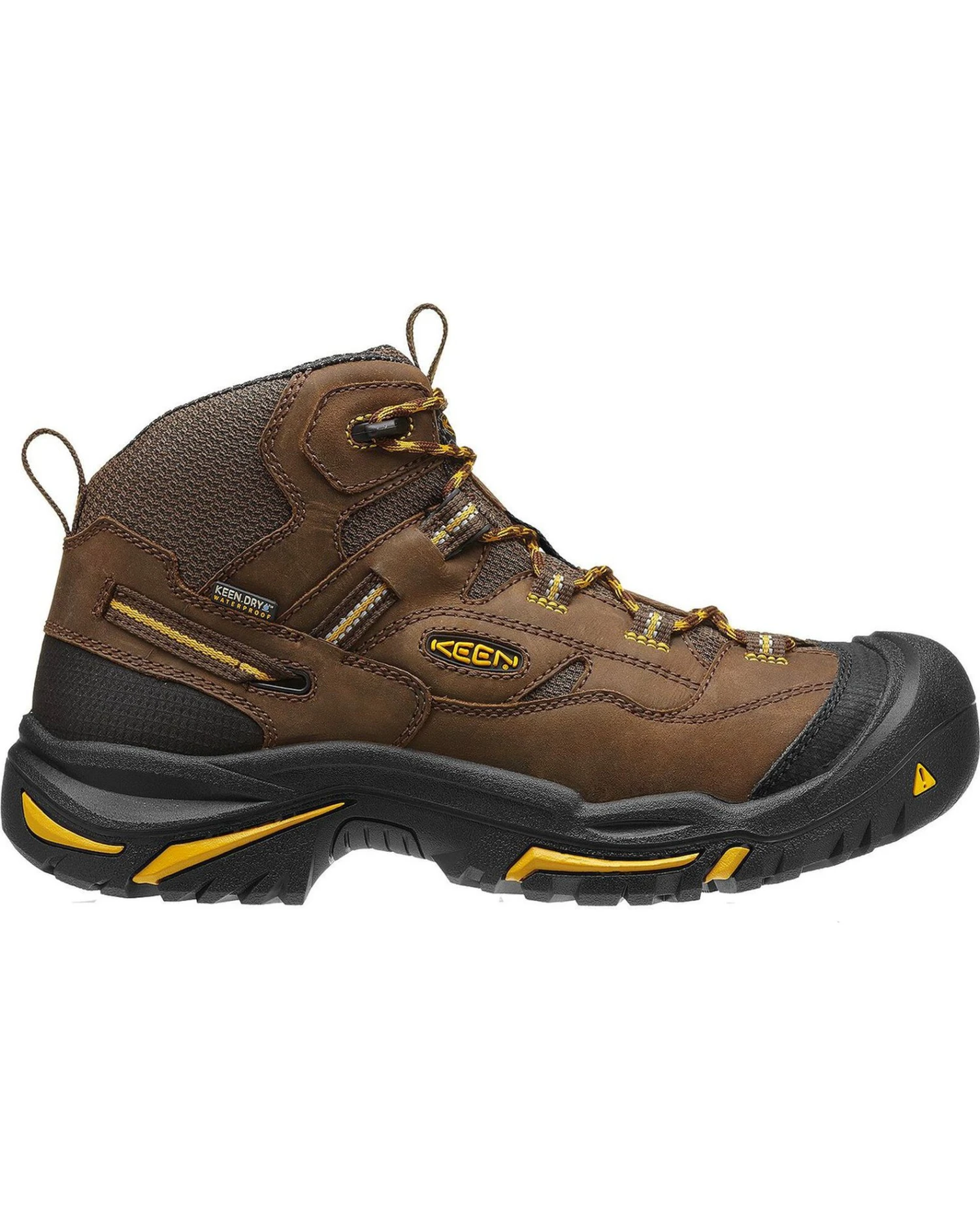 Keen Men's Braddock Mid Waterproof Boots - Steel Toe 4 Keen Men's Braddock Mid Waterproof Boots - Steel Toe - Image 2