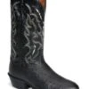 Tony Lama Men's Smooth Ostrich Western Boots - Round Toe 1 Tony Lama Men's Smooth Ostrich Western Boots - Round Toe -Boot Barn 066703 89 P1