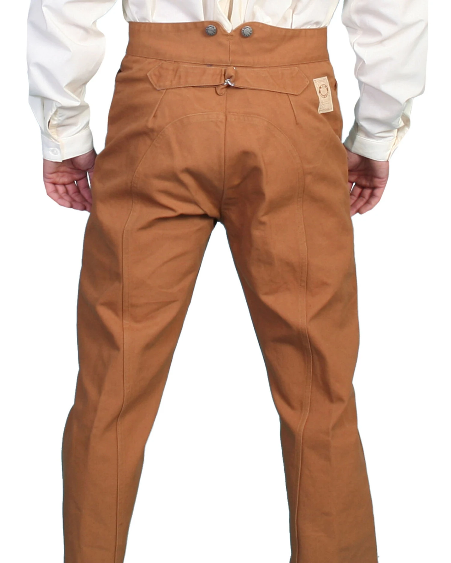 Wahmaker By Scully Men's Canvas Saddle Seat Pants 4 Wahmaker By Scully Men's Canvas Saddle Seat Pants - Image 2