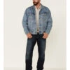 Wrangler Rugged Wear Denim Jacket 1 Wrangler Rugged Wear Denim Jacket -Boot Barn 080001 L3 P2