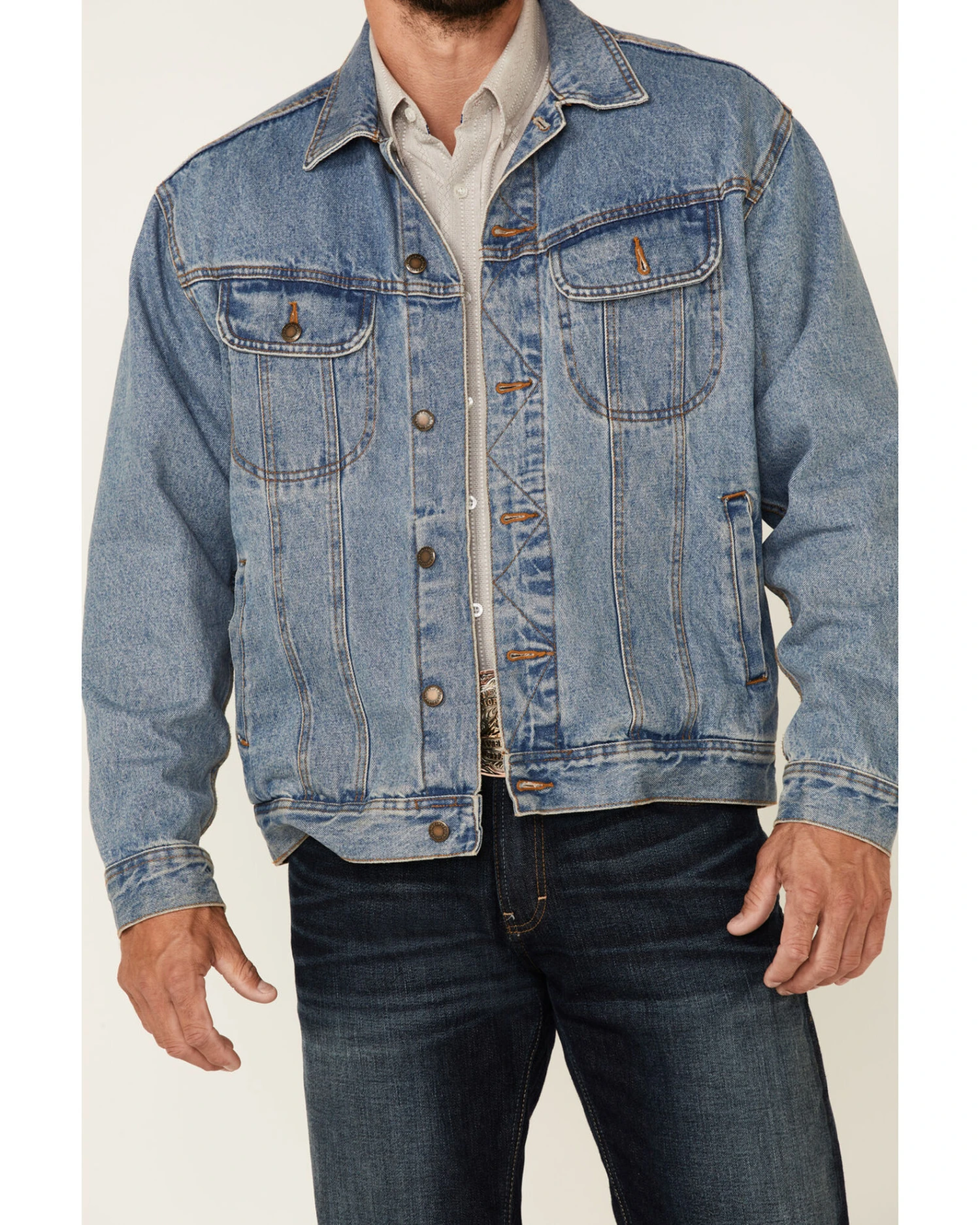 Wrangler Rugged Wear Denim Jacket 5 Wrangler Rugged Wear Denim Jacket - Image 3