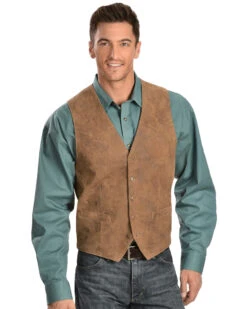 Scully Lamb Leather Western Vest
