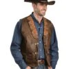 Kobler Circle Of Life Leather Vest 1 Kobler Circle Of Life Leather Vest -Boot Barn 082A51 BQ P2