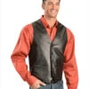 Scully Men's Lamb Leather Western Vest - Tall -Boot Barn 082B27 7018 P2