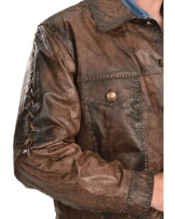 Kobler Leather Men's Rusty Leather Jacket