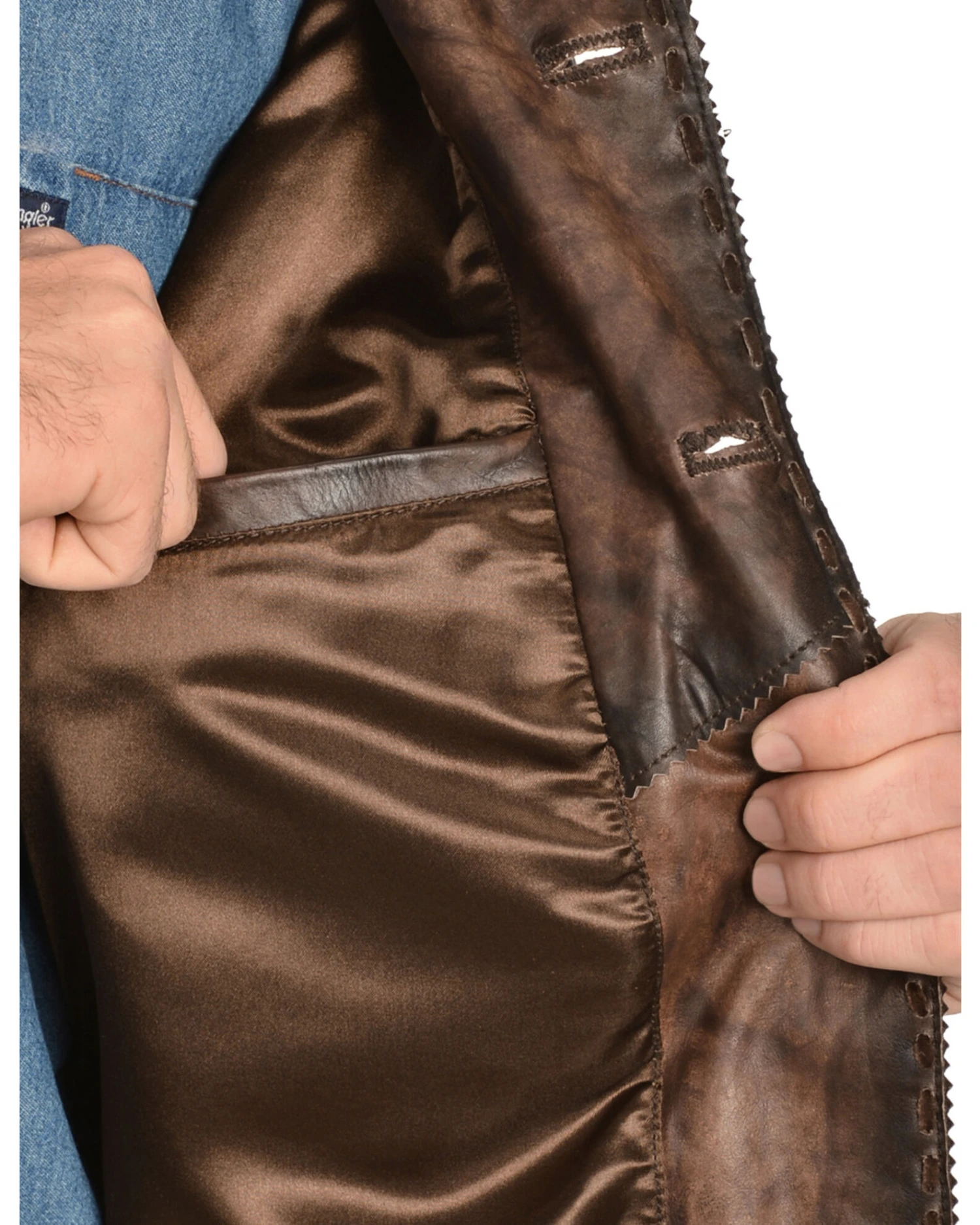 Kobler Leather Men's Rusty Leather Jacket 5 Kobler Leather Men's Rusty Leather Jacket - Image 3
