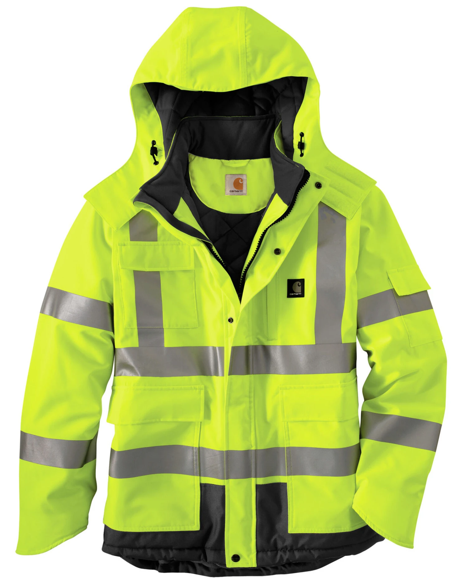 Carhartt Men's High Visibility Water Repellent Sherwood Work Jacket 5 Carhartt Men's High Visibility Water Repellent Sherwood Work Jacket - Image 3