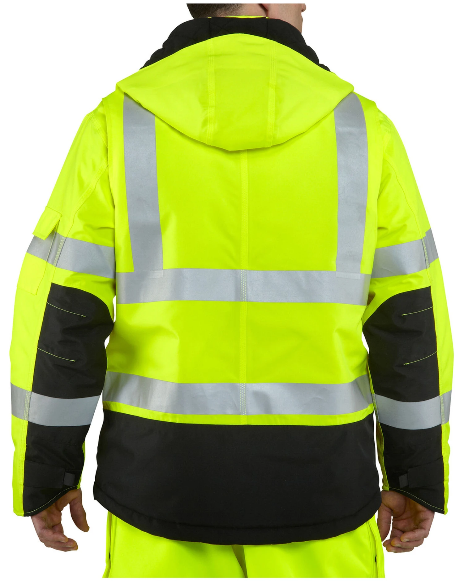 Carhartt Men's High Visibility Water Repellent Sherwood Work Jacket 3 Carhartt Men's High Visibility Water Repellent Sherwood Work Jacket
