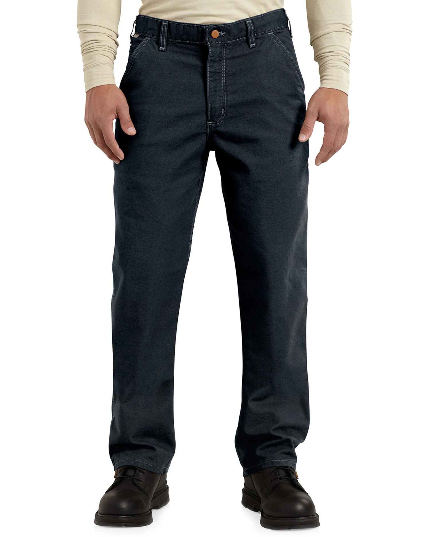 Carhartt Men's FR Washed Duck Work Pants 4 Carhartt Men's FR Washed Duck Work Pants - Image 2