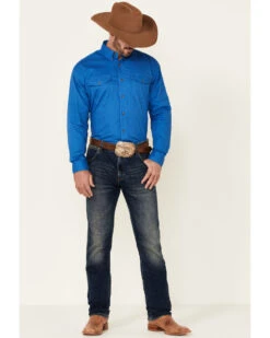 Roper Men's Solid Amarillo Collection Long Sleeve Western Shirt 8 Roper Men's Solid Amarillo Collection Long Sleeve Western Shirt -Boot Barn 0924J9 95 P2