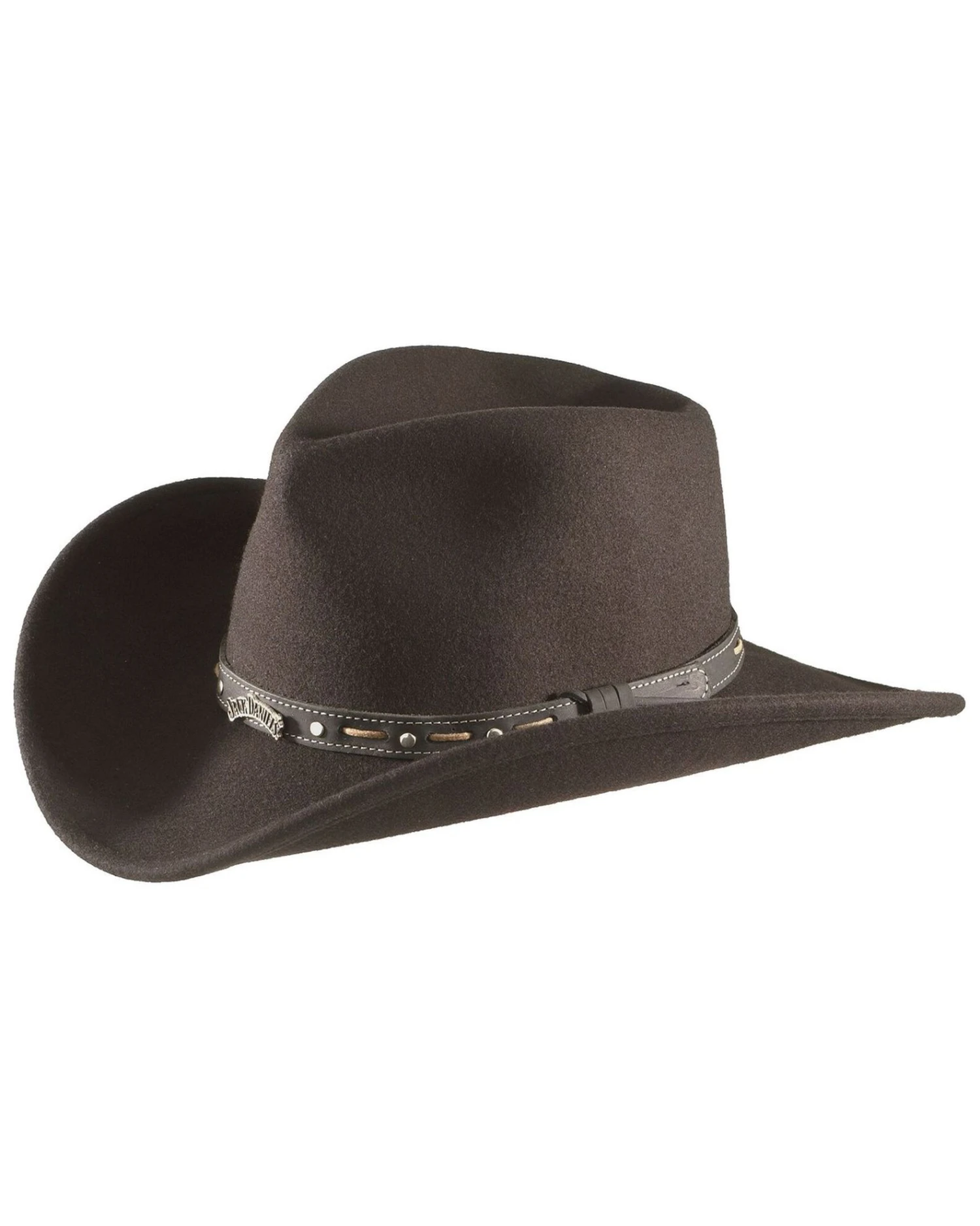 Jack Daniel's Men's Crushable Wool Felt Hat 3 Jack Daniel's Men's Crushable Wool Felt Hat