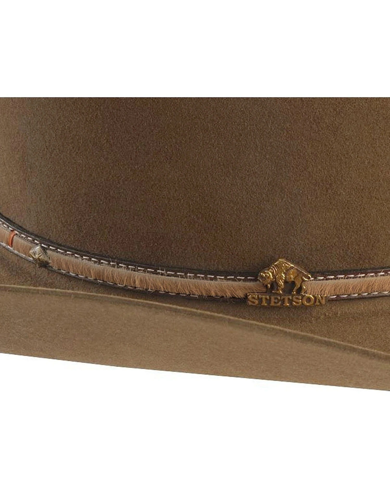 Stetson Powder River 4X Buffalo Fur Felt Hat 6 Stetson Powder River 4X Buffalo Fur Felt Hat - Image 4