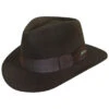 Indiana Jones Men's Brown Wool Felt Fedora Hat -Boot Barn 096L34 41 P1