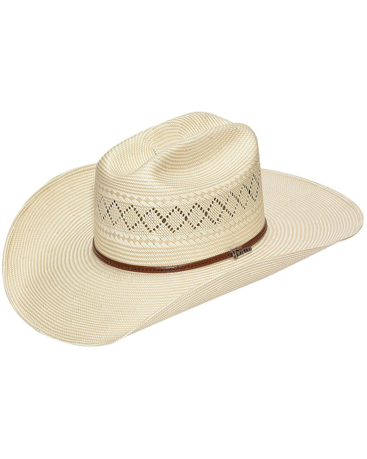 Twister 10X Shantung Straw Cowboy Hat 3 Twister 10X Shantung Straw Cowboy Hat