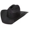 Justin Men's 20X Cutter Black Straw Cowboy Hat 2 Justin Men's 20X Cutter Black Straw Cowboy Hat -Boot Barn 099M47 89 P1