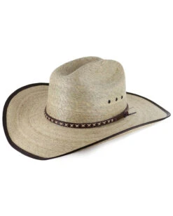 Cody James® Men's Brown Trimmed Straw Hat