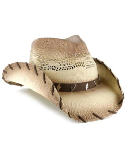Cody James® Saddle Straw Cowboy Hat