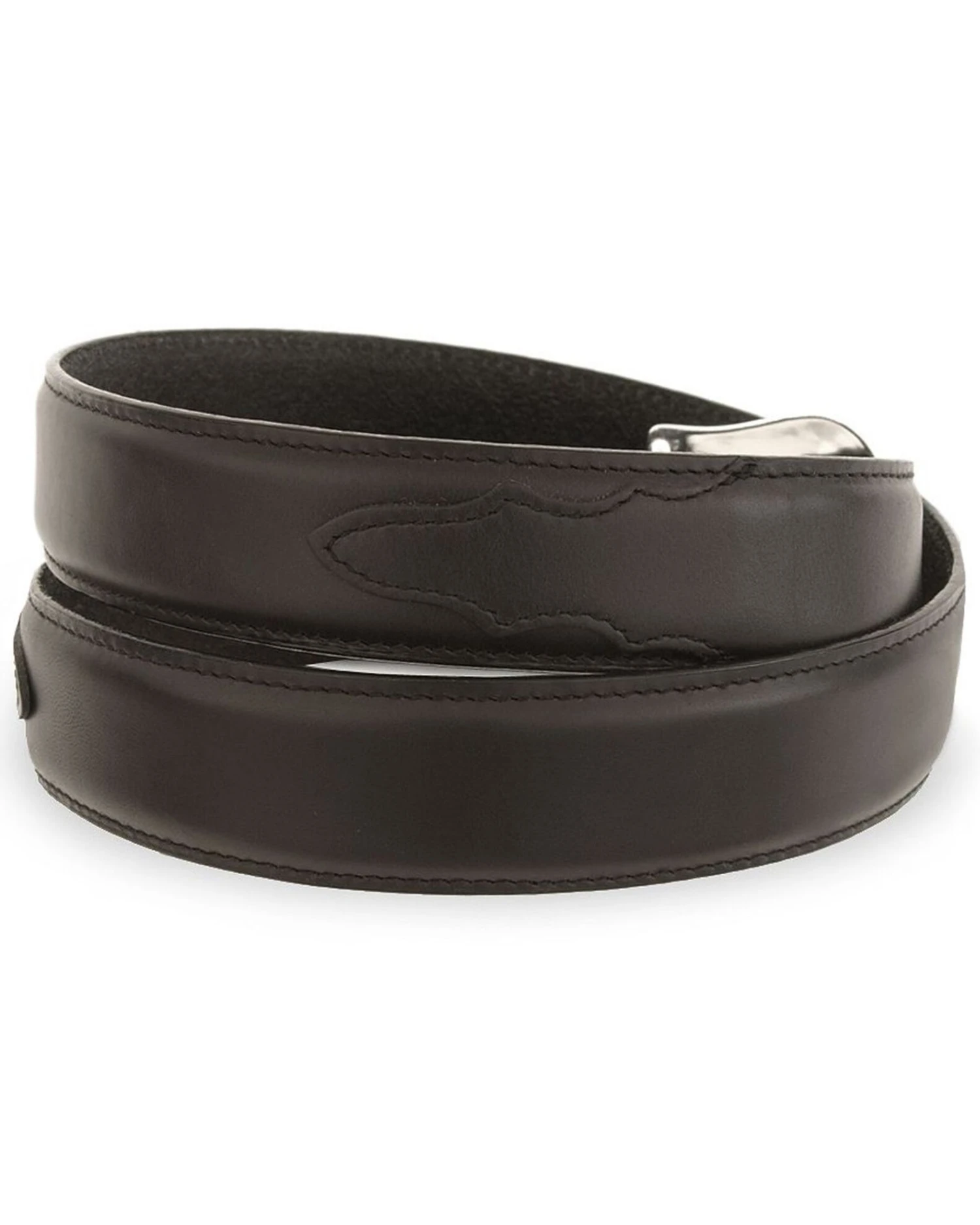 Tony Lama Men's Classic Genuine Leather Belt 4 Tony Lama Men's Classic Genuine Leather Belt - Image 2