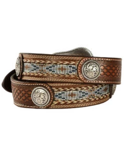 Ariat Men's Aztec Concho Belt 8 Ariat Men's Aztec Concho Belt -Boot Barn 120K64 19 P2