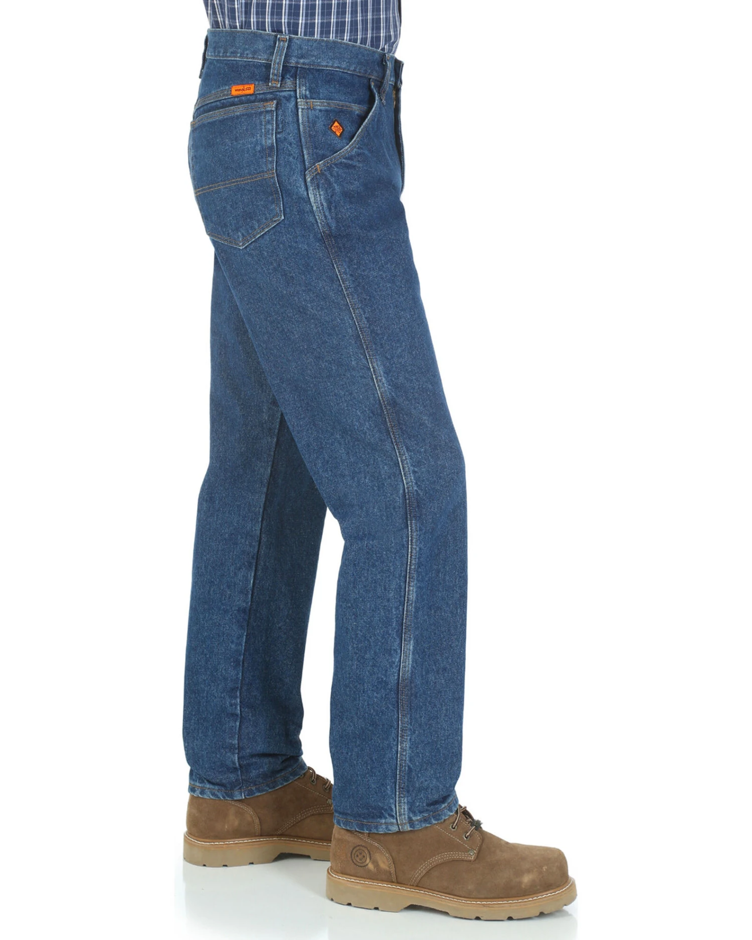 Wrangler Men's FR Relaxed Fit Work Jeans 4 Wrangler Men's FR Relaxed Fit Work Jeans - Image 2