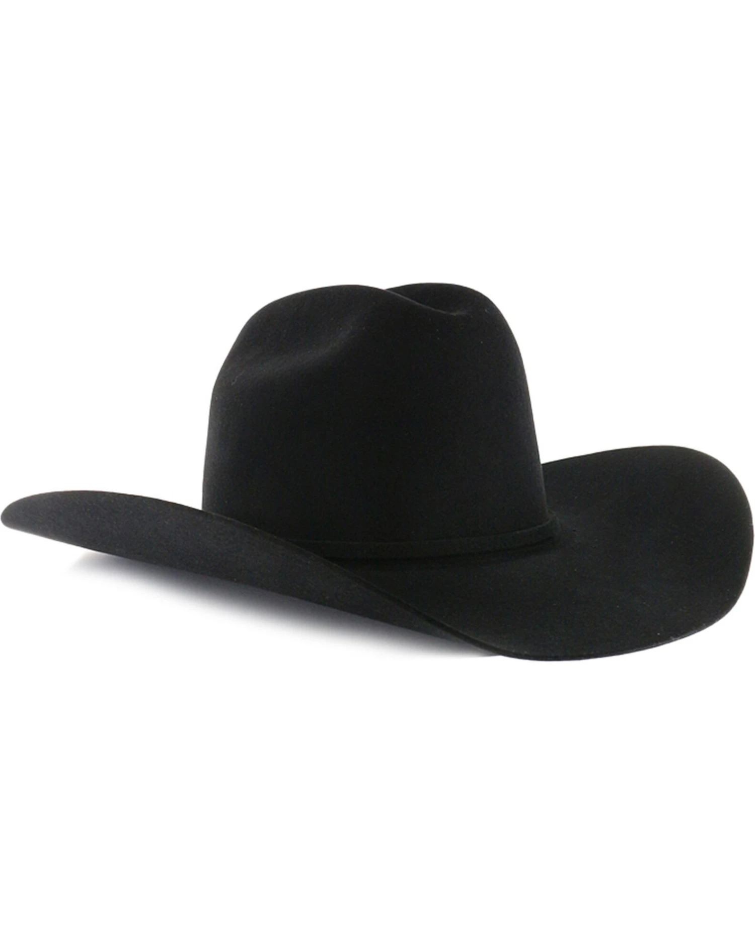 Rodeo King Men's Rodeo 5X Black Felt Cowboy Hat 3 Rodeo King Men's Rodeo 5X Black Felt Cowboy Hat