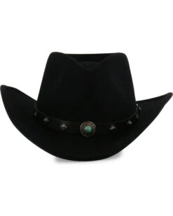 Cody James Men's Santa Ana Black Wool Felt Hat 13 Cody James Men's Santa Ana Black Wool Felt Hat -Boot Barn 2000110912 001 D4